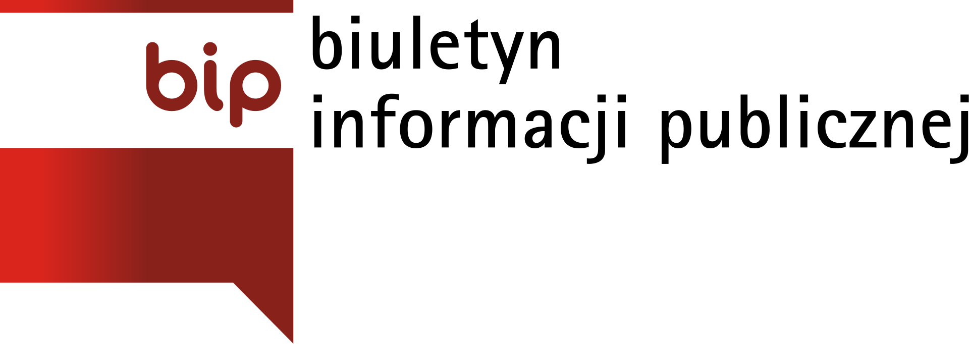 Flaga Polski wraz ze skrótowcem BIP