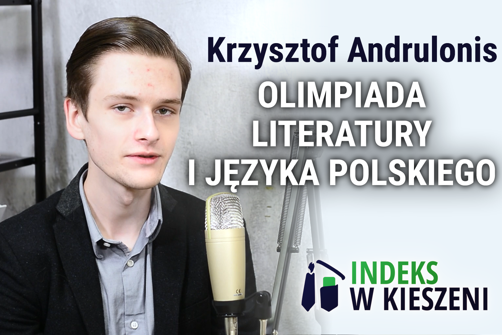Olimpiada Literatury i Języka Polskiego – wywiad z Krzysztofem Andrulonisem