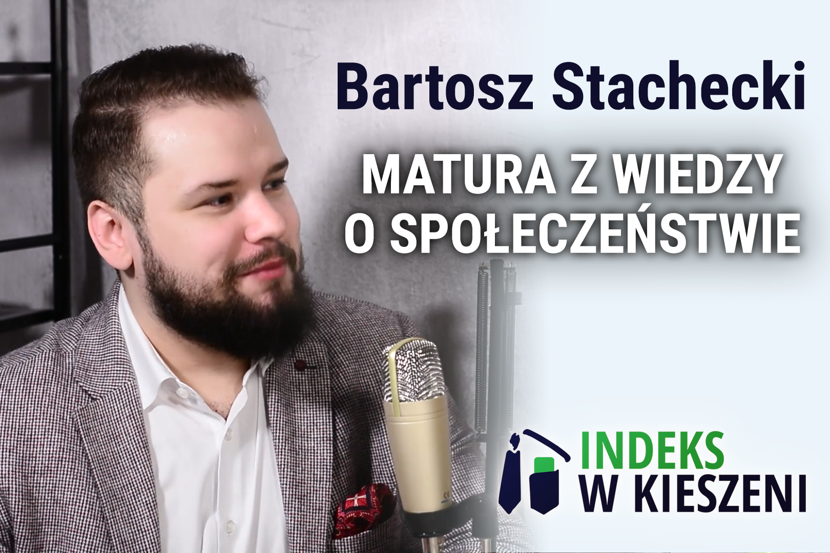 Matura z WOSu – wywiad z Bartoszem Stacheckim