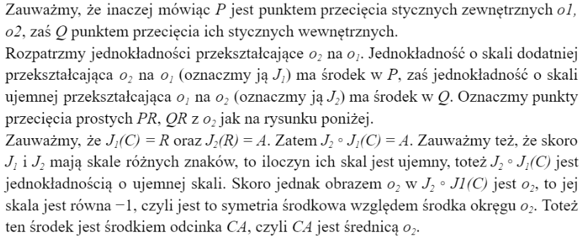 Jednokładność - podobieństwo figur